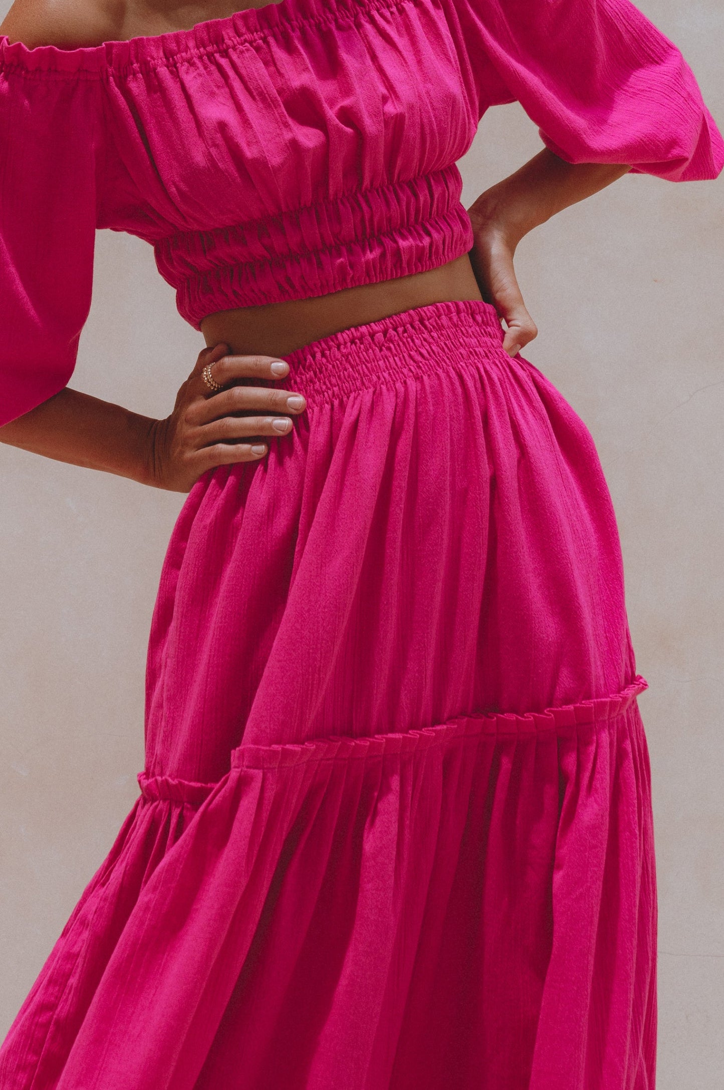 Annabelle Linen Maxi Skirt – Effortlessly Bohemian & Timelessly Elegant