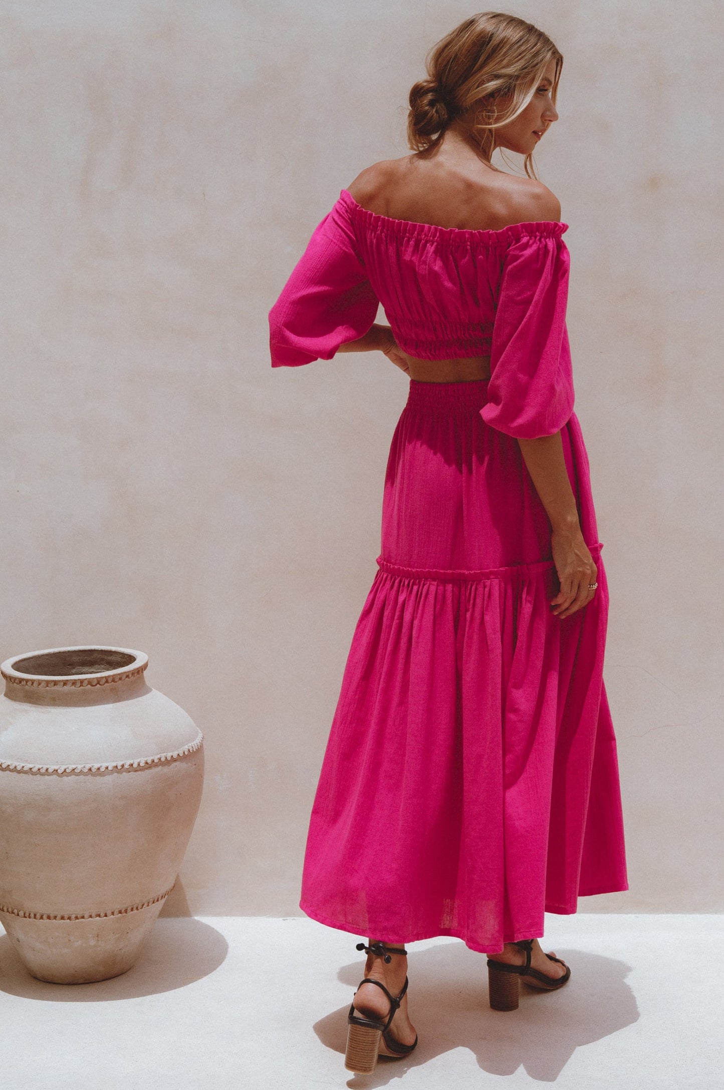 Annabelle Linen Maxi Skirt – Effortlessly Bohemian & Timelessly Elegant