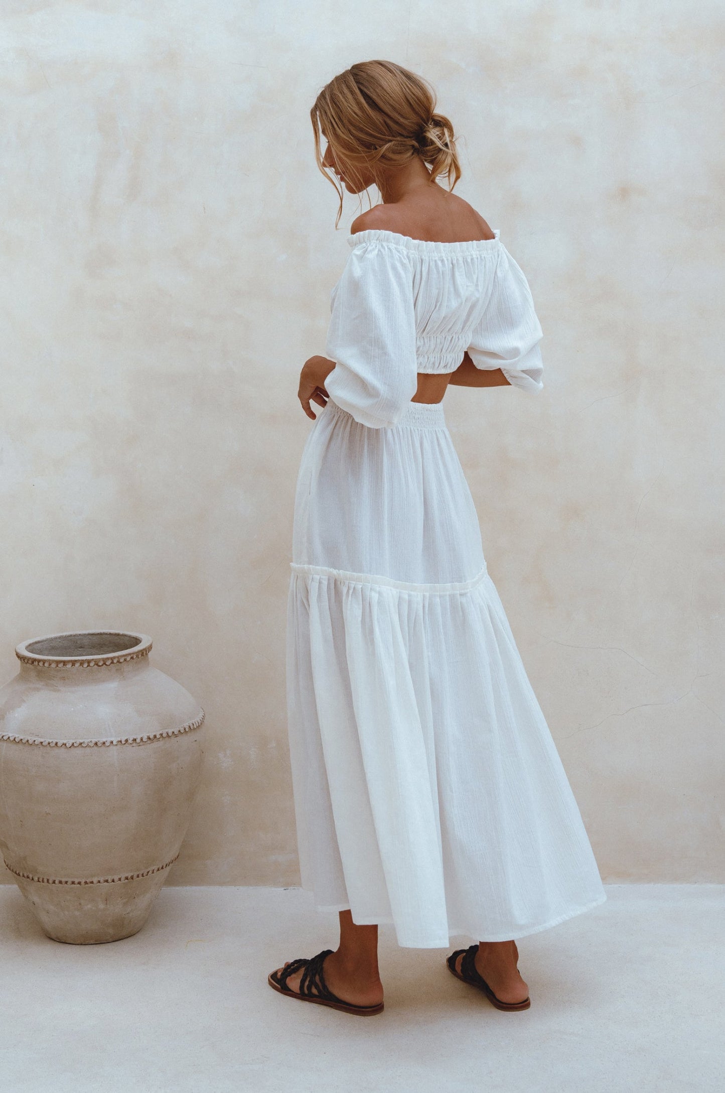 Annabelle Linen Maxi Skirt – Effortlessly Bohemian & Timelessly Elegant