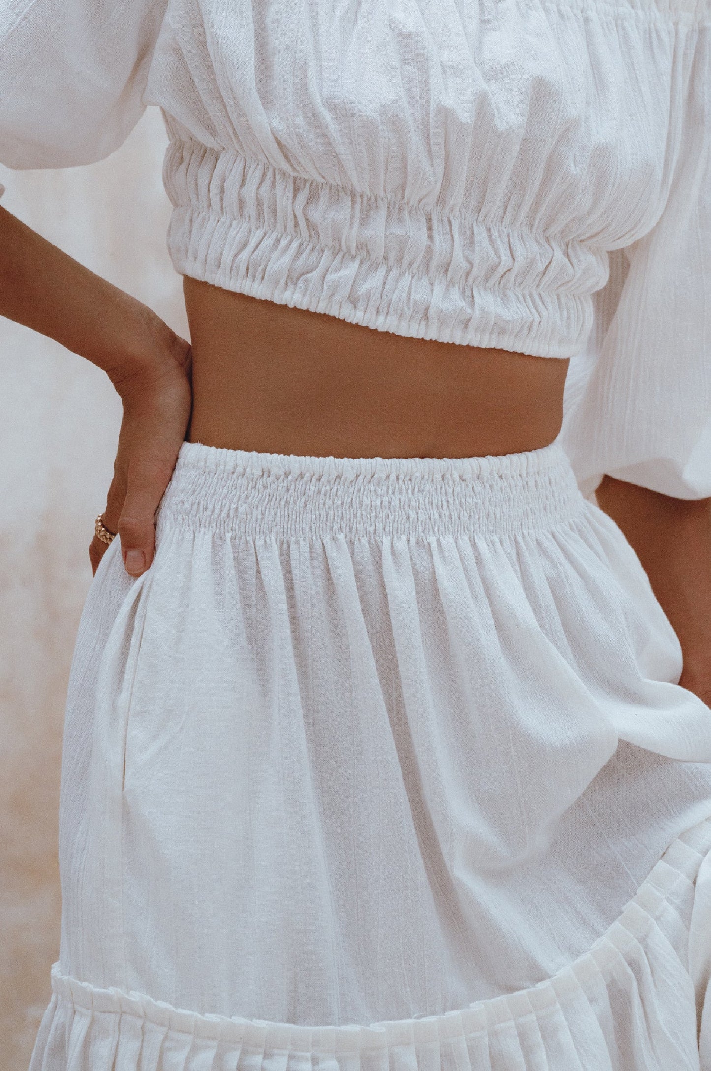Annabelle Linen Maxi Skirt – Effortlessly Bohemian & Timelessly Elegant