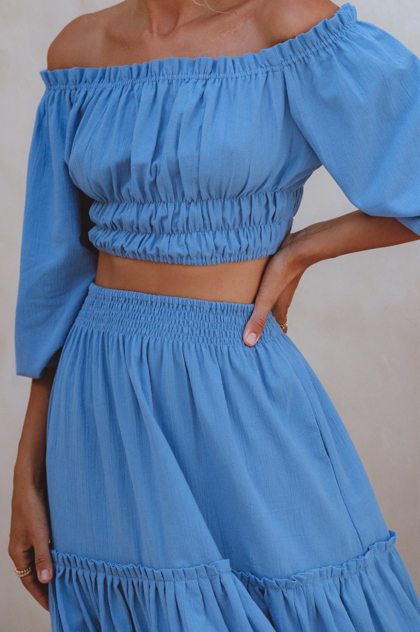 Annabelle Linen Maxi Skirt – Effortlessly Bohemian & Timelessly Elegant