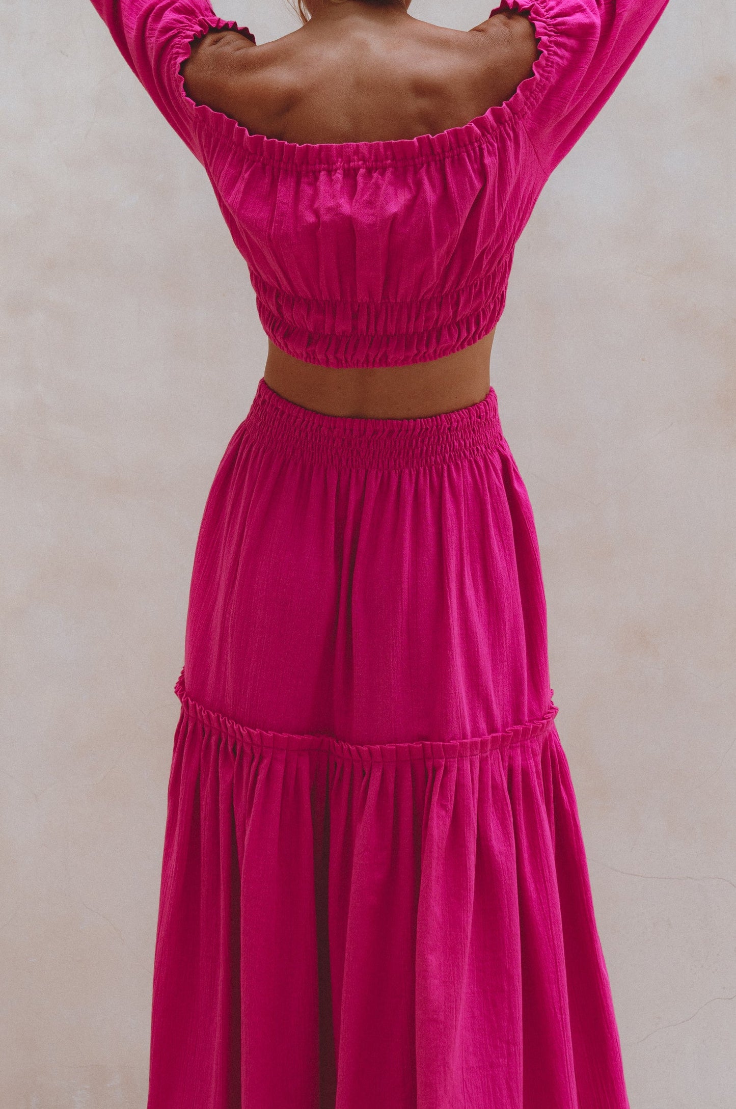 Annabelle Linen Maxi Skirt – Effortlessly Bohemian & Timelessly Elegant